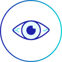 Eye irritation icon